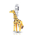 Amarante Jewelry Yellow Giraffe Dangle Charm