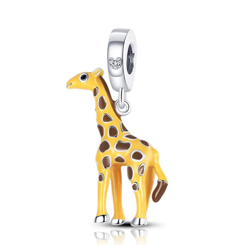 Amarante Jewelry Yellow Giraffe Dangle Charm