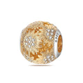 Amarante Jewelry Yellow Sunflower Gold Charm