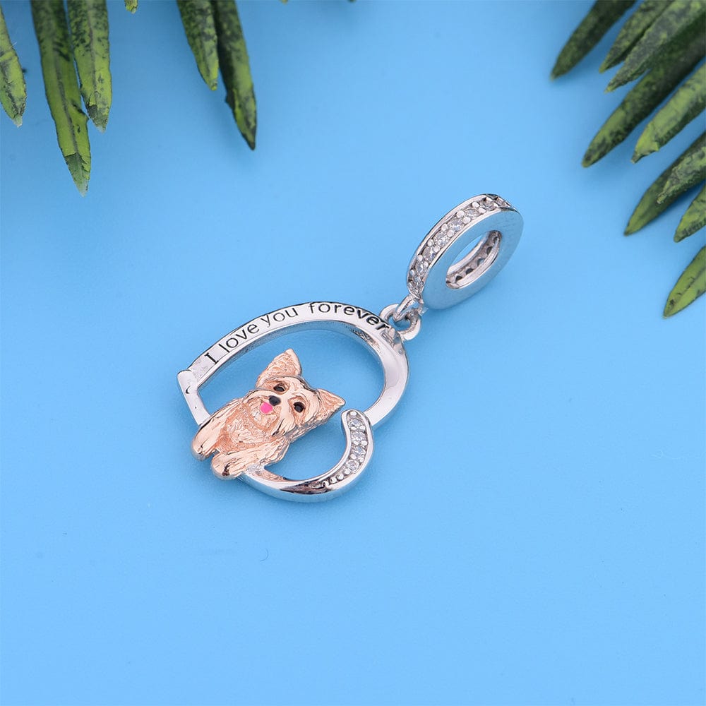 Amarante Jewelry Yorkshire Terrier Dog Charm