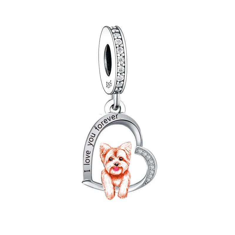 Amarante Jewelry Yorkshire Terrier Dog Charm