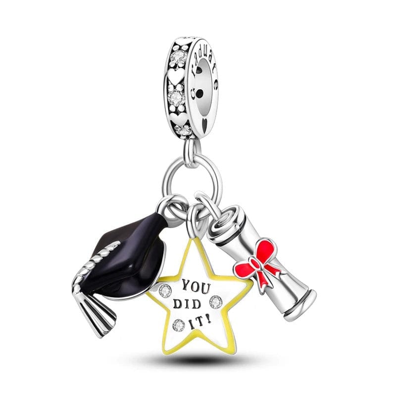 Amarante Jewelry You did it! Graduation Charm