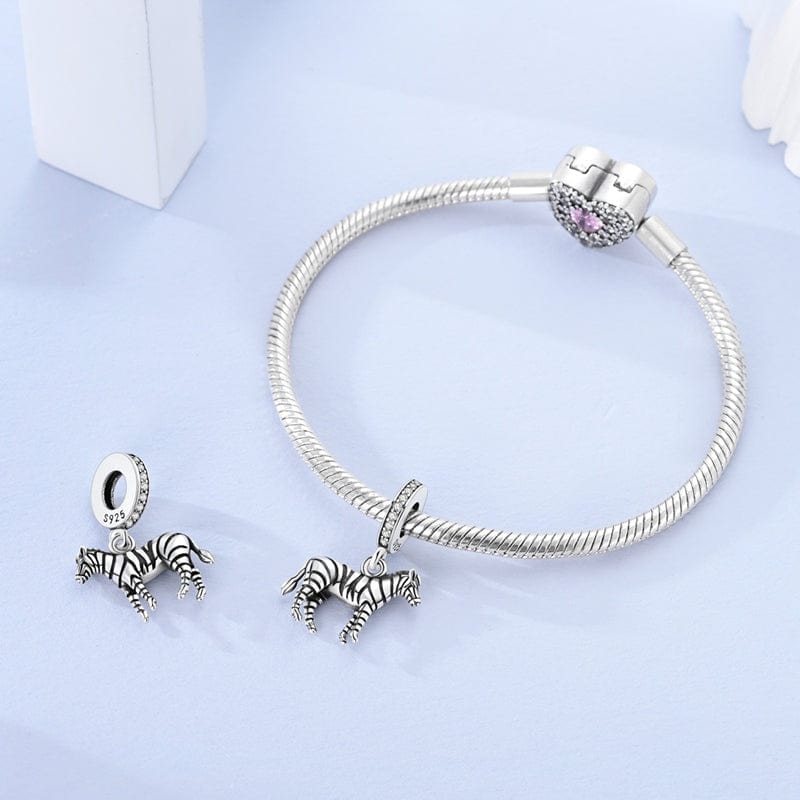 Amarante Jewelry Zebra Dangle Charm