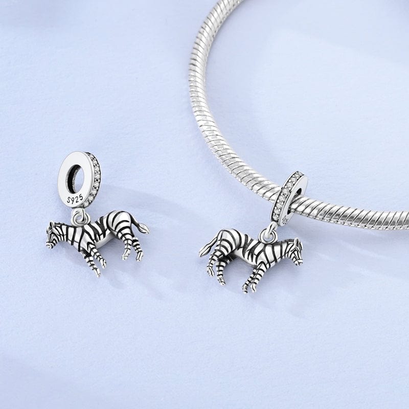 Amarante Jewelry Zebra Dangle Charm